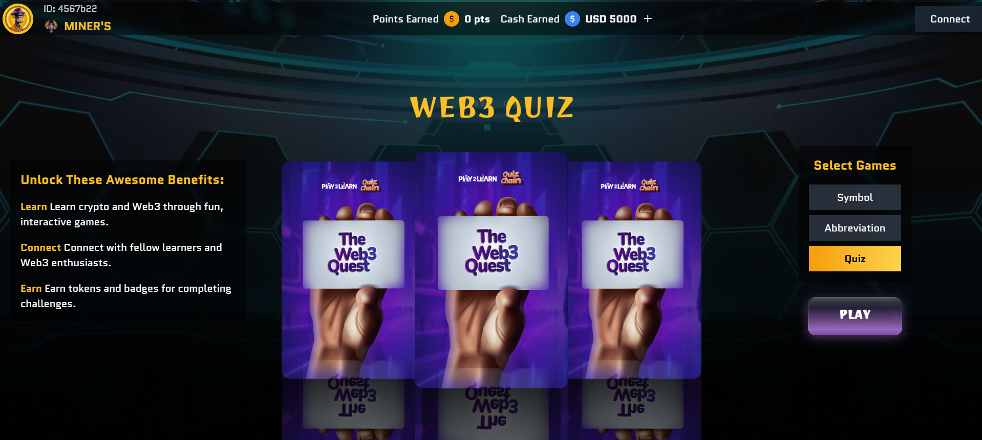 PLAY2LEARN GAME