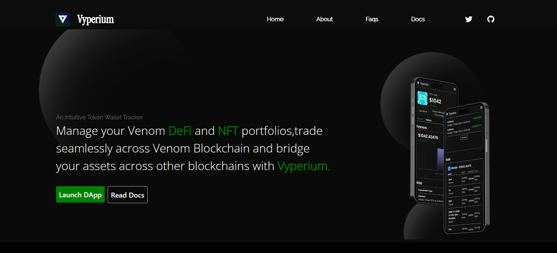 VYPERIUM WALLET TRACKER